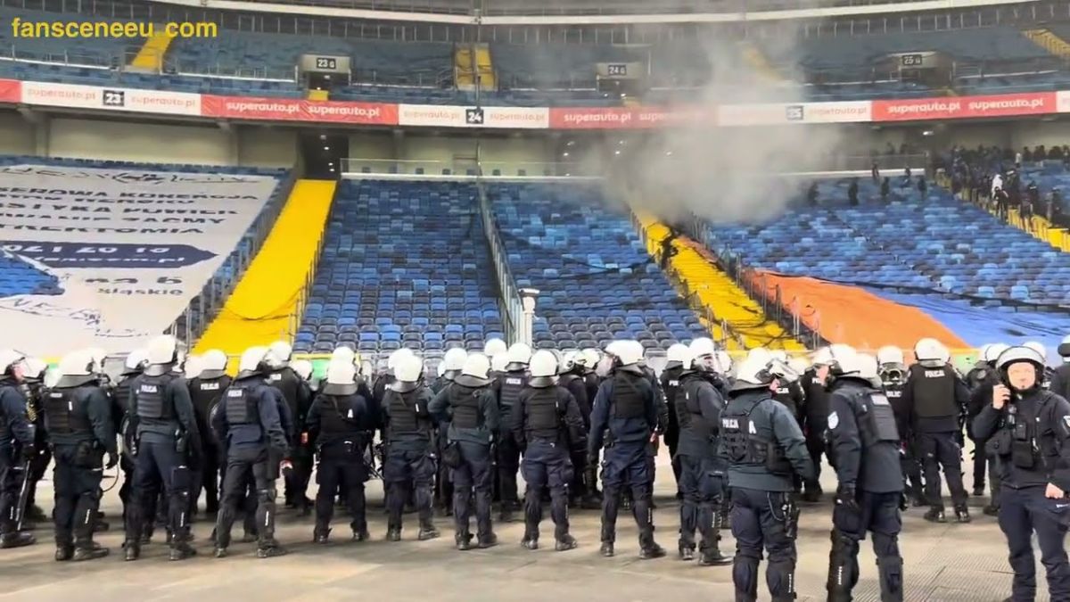 Zamieszki na Stadionie Śląskim: 19 zatrzymanych