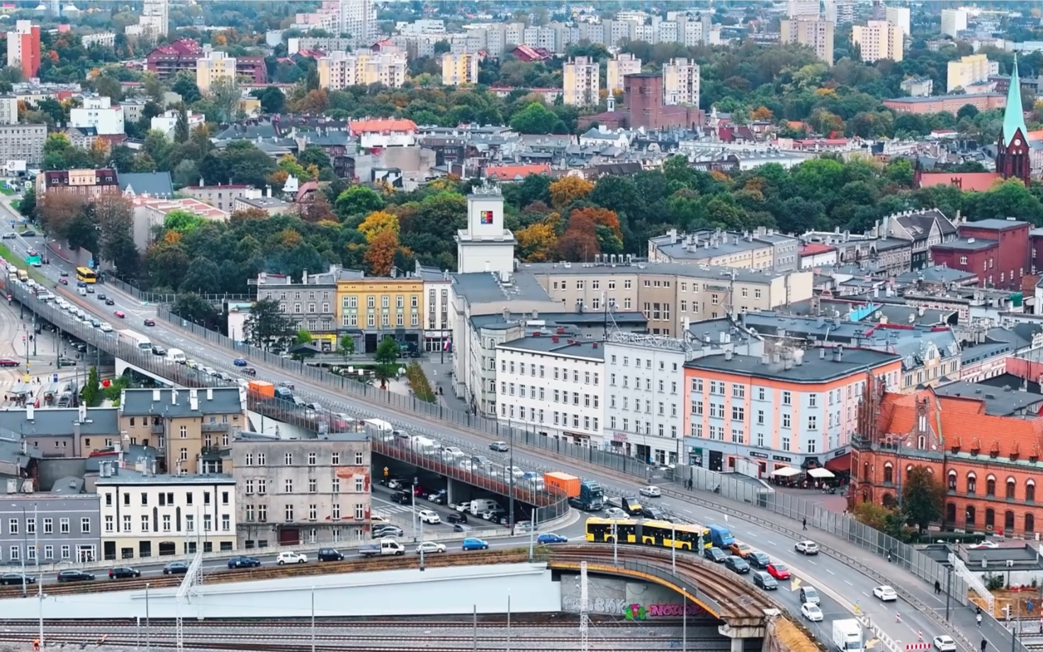 Katastrofalny stan chorzowskiej estakady - zamknięcie i paraliż komunikacyjny