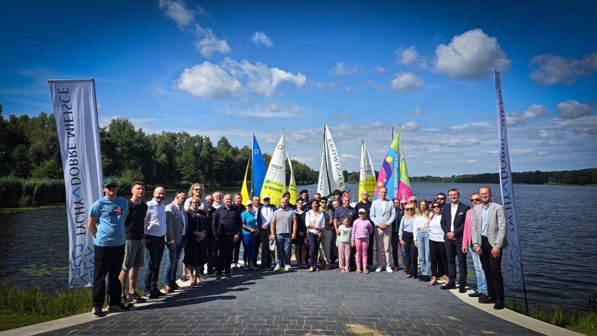 Otwarto nową przystań sportów wodnych nad Jeziorem Paprocańskim