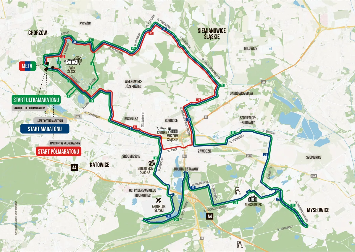 Ilustracja artykułu: Ponad 16 tys. biegaczy podczas Silesia Marathonu w Metropolii