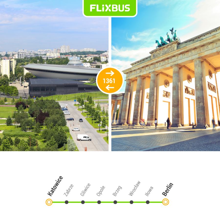 FlixBus Katowice-Berlin