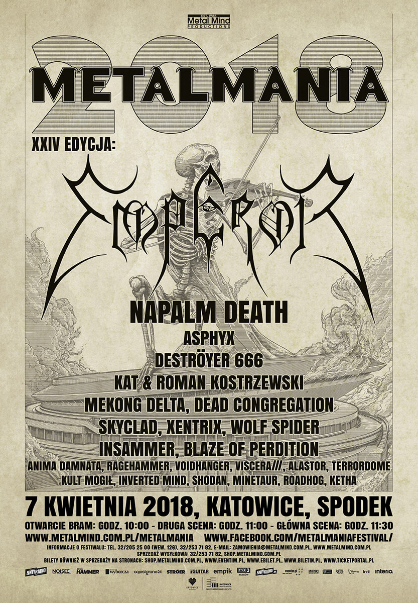 Gwiazdą Metalmanii 2018 - Emperor