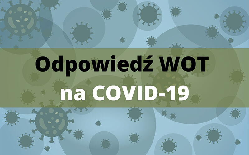 Wojska Obrony terytorialnej - koronawirus